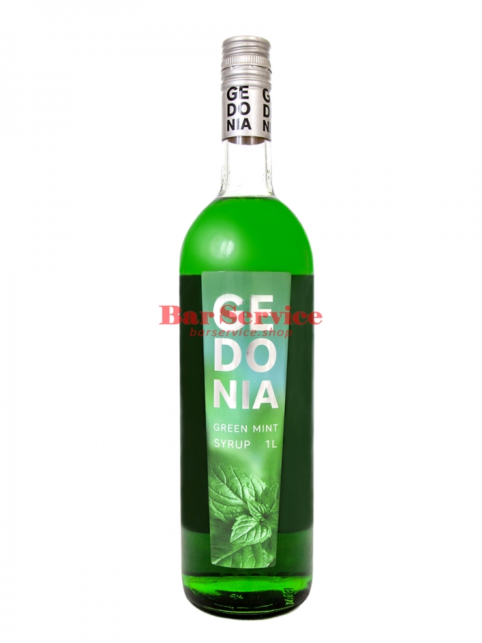 Сироп "Зеленая мята" бутылка 1л Гедония, тип. 485руб./PCE в Иркутске