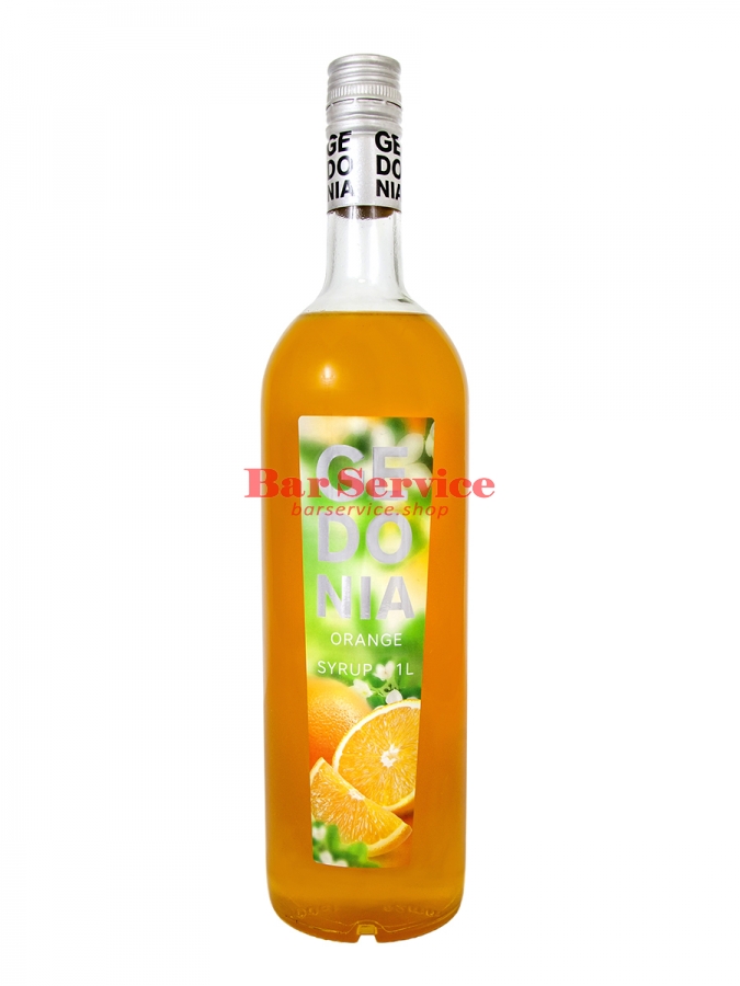 Сироп "Апельсин" бутылка 1л Гедония, тип. 485руб./PCE в Иркутске