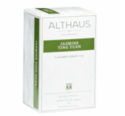 Чай Althaus Жасмин Нежный, зеленый с жасмином  Дели пакетированный  20*1,75
